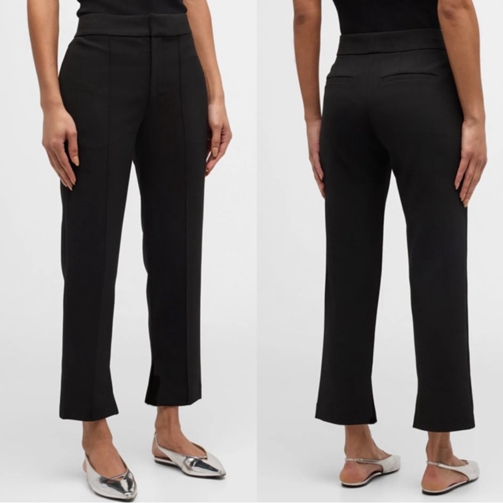A.L.C. Black Cropped Flare Pants